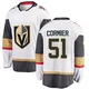 Men's Lukas Cormier ＃51 White Vegas Golden Knights Breakaway Away 2026 Stanley Cup Final Jersey