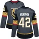 Women's Braeden Bowman ＃42 Authentic Gray Vegas Golden Knights Home 2026 Stanley Cup Final Jersey