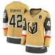 Women's Braeden Bowman ＃42 Premier Gold Vegas Golden Knights Breakaway Alternate 2026 Stanley Cup Final Jersey