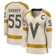 Women's Christoffer Sedoff ＃44 Cream Vegas Golden Knights 2024 Winter Classic Breakaway Jersey