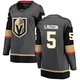 Women's Jeremy Lauzon ＃5 Black Vegas Golden Knights Breakaway Home 2026 Stanley Cup Final Jersey