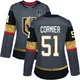 Women's Lukas Cormier ＃51 Authentic Gray Vegas Golden Knights Home 2026 Stanley Cup Final Jersey